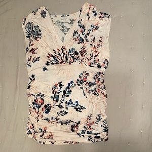 Motherhood Maternity Floral Blouse